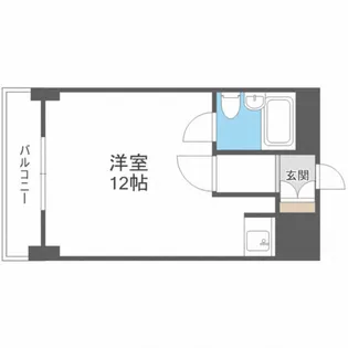 ミフネセントラルベア東三国【12階】の間取り