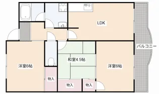 リファインドカースル【1階】の間取り
