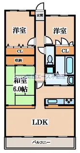 朝日プラザキャストラン【12階】の間取り