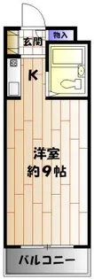 ハイネス相模大野【1階】の間取り