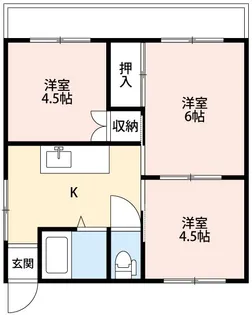 佐藤アパート【2階】の間取り