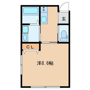 ビエナ プルミエールA棟【2階】の間取り