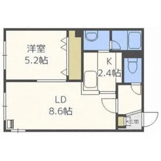NooN豊平公園【4階】の間取り