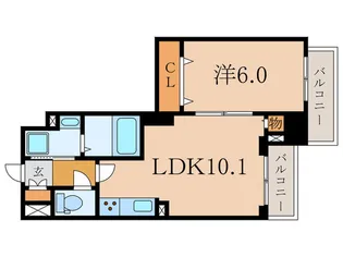 クアトロコパン駒込【3階】の間取り