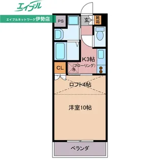 フォーブル鈴木II【3階】の間取り