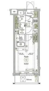 MAXIV百合ヶ丘【3階】の間取り