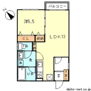 エターナルエステート【2階】の間取り