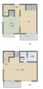 East Wind MIYAMA【1階】の間取り