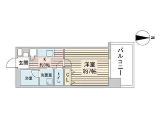 S-RESIDENCE円山表参道【6階】の間取り