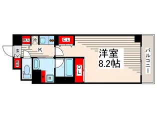 ファランド-ルカサイ【5階】の間取り