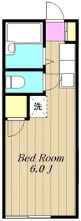 シャトーレ金森【1階】の間取り