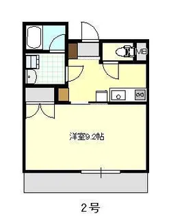 花田ビルII【6階】の間取り