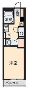 クレスト湘南【1階】の間取り
