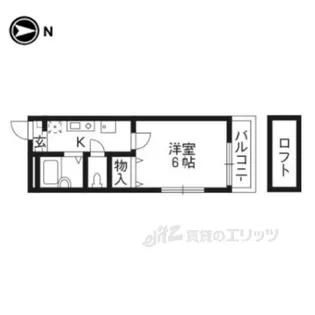 セ・レスト薬大南【1階】の間取り