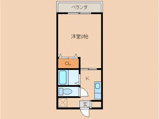 アルカコンネ桜【3階】の間取り