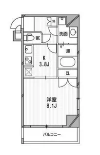 スペーシア高円寺I【3階】の間取り