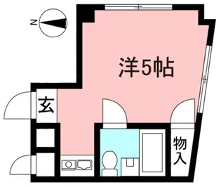 ユーハ上北沢マンション【1階】の間取り
