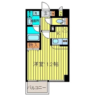 リライアンス河原町【6階】の間取り