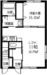 Ciel I【1階】の間取り