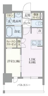 ライトテラス浅草【5階】の間取り
