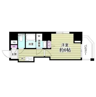 GLANZ門前仲町【5階】の間取り
