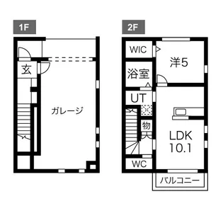 eterfort B棟の間取り