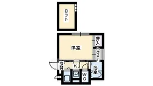 プライムハウス豊南【4階】の間取り