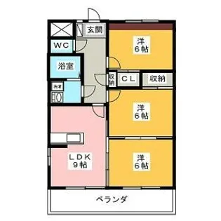 I.S.M I【1階】の間取り