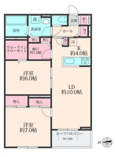 SOLANA II【3階】の間取り