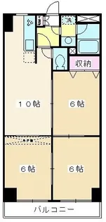 センチュリー朝霞台【7階】の間取り