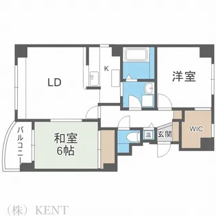 ラ・フォーチュナ宮の沢【3階】の間取り