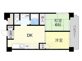幸田マンション【7階】の間取り