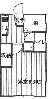 貫井ハウス【1階】の間取り