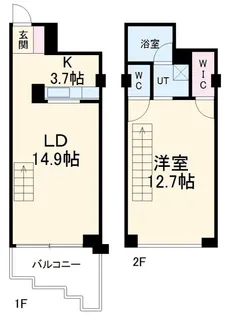 トランセット覚王山の間取り