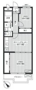 ブエナヴィスタ【2階】の間取り
