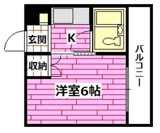 ヴィラ海田【3階】の間取り