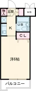 アバクス立川A【10階】の間取り