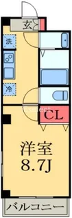 フォルセーヌ本千葉【1階】の間取り