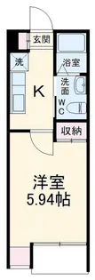 津田沼ヒルズ【2階】の間取り