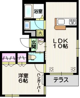 Mメゾン【1階】の間取り