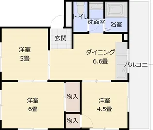 MKマンション【2階】の間取り
