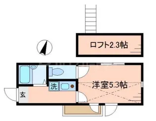 セントラーレ北千住【3階】の間取り