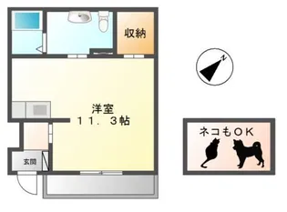 Ever(エバー)【1階】の間取り