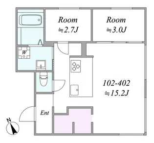 trias237【3階】の間取り