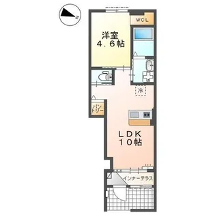 Casa.Quattro【1階】の間取り