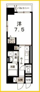 エ ク―ル【2階】の間取り