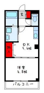ガーデンヒルズI【1階】の間取り