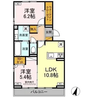 セブンコート【3階】の間取り