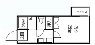 広島県広島市安佐南区古市4【アパート】の間取り