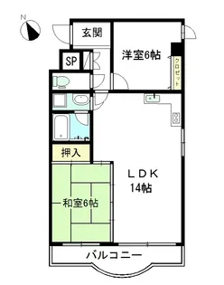 石川県金沢市広岡2【マンション】の間取り